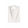 Bavoir uni ineffilochable lacet 33 x 40 cm perles