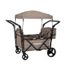 Poussette Wagon 4 places Gris