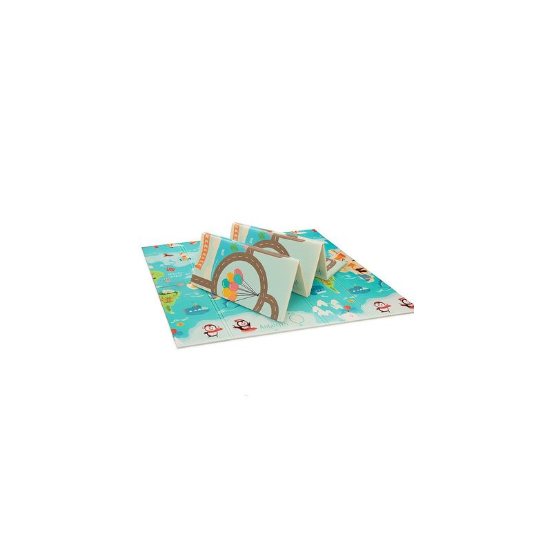Tapis de jeu pliable XXL - réversible Mundopark