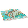 Tapis de jeu pliable XXL - réversible Mundopark