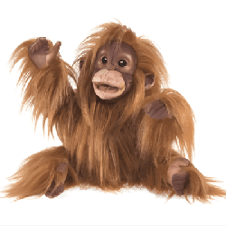 Grande marionnette - Bébé orang-outan
