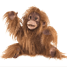 Grande marionnette - Bébé orang-outan