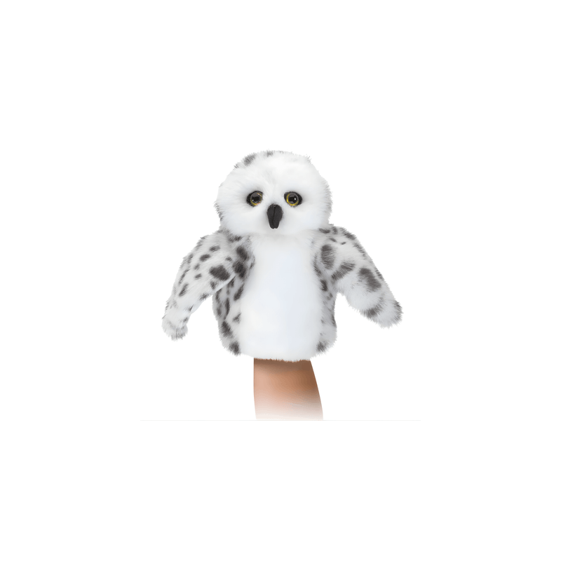 Marionnette - Petit hibou des neiges