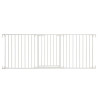 Barrière rétractable 74,5 cm jusqu’à 1,95 m - Blanc