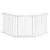 Barrière rétractable 74,5 cm jusqu’à 1,95 m - Blanc