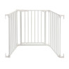 Barrière rétractable 74,5 cm jusqu’à 1,95 m - Blanc