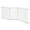 Barrière rétractable 74,5 cm jusqu’à 1,95 m - Blanc
