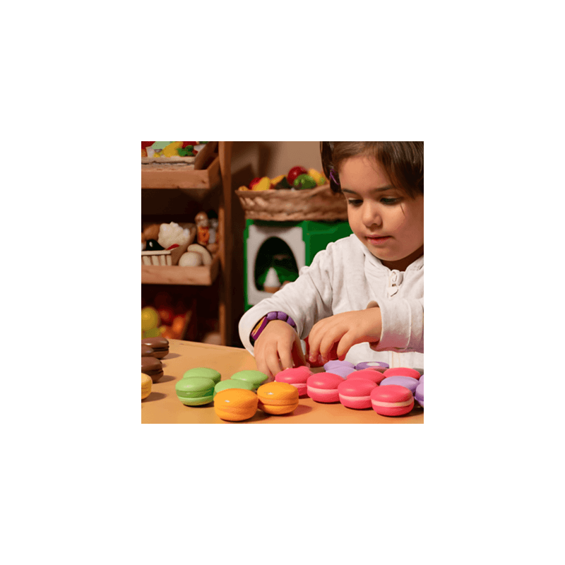 Jeu éducatif - macarons