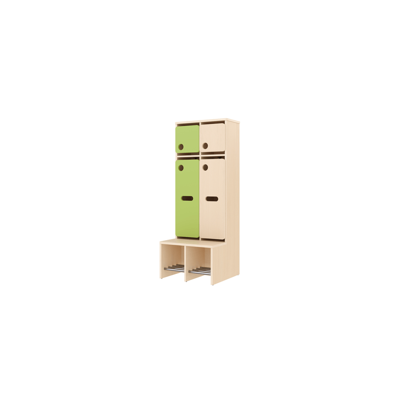Garde-robe 2 places avec assise - T1