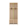 Garde-robe 2 places avec assise - T1