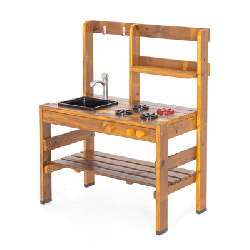 Cuisine de jeux en bois - extérieur