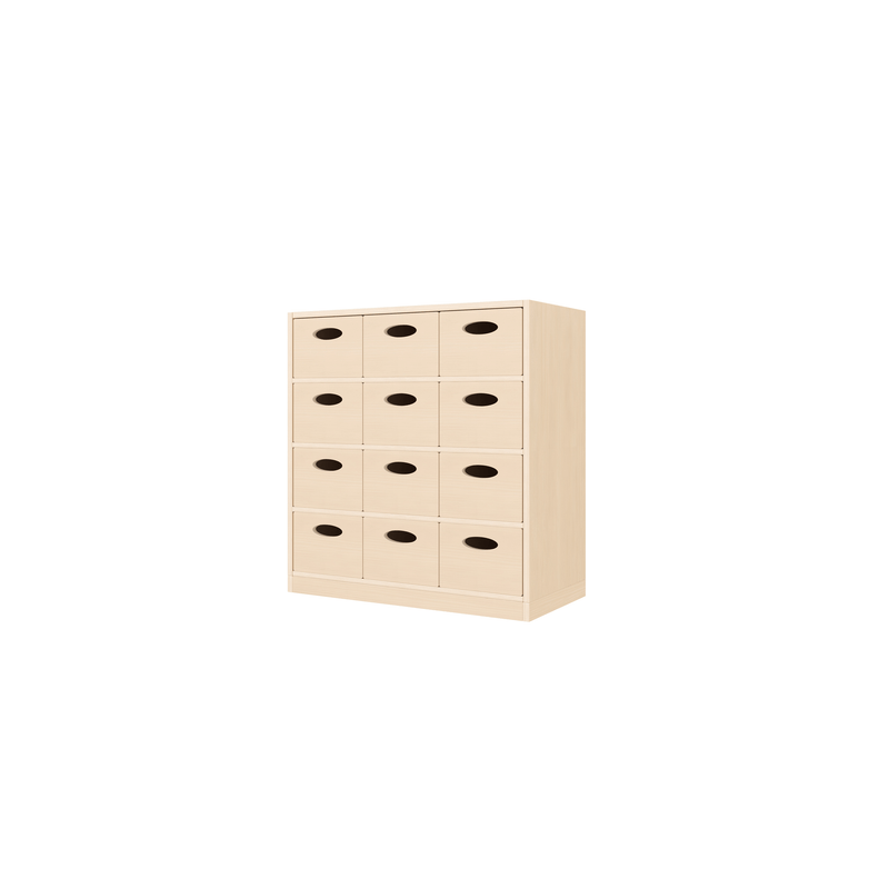 Meuble de rangement 12 bacs - MELU
