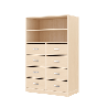 Armoire de rangement 8 casiers - Elio