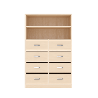 Armoire de rangement 8 casiers - Elio