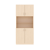 Armoire de rangement 4 portes - Noé