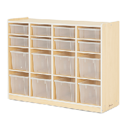 Meuble de rangement 16 bacs - Yuni