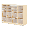 Meuble de rangement 16 bacs - Yuni