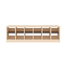 Banc vestiaire 12 casiers 120x33x35cm - Zomi
