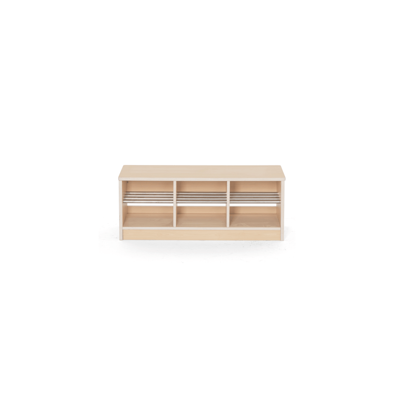 Banc vestiaire 6 casiers 90x33x35cm - Nami