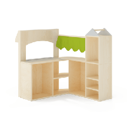 Meuble de jeu avec auvent
