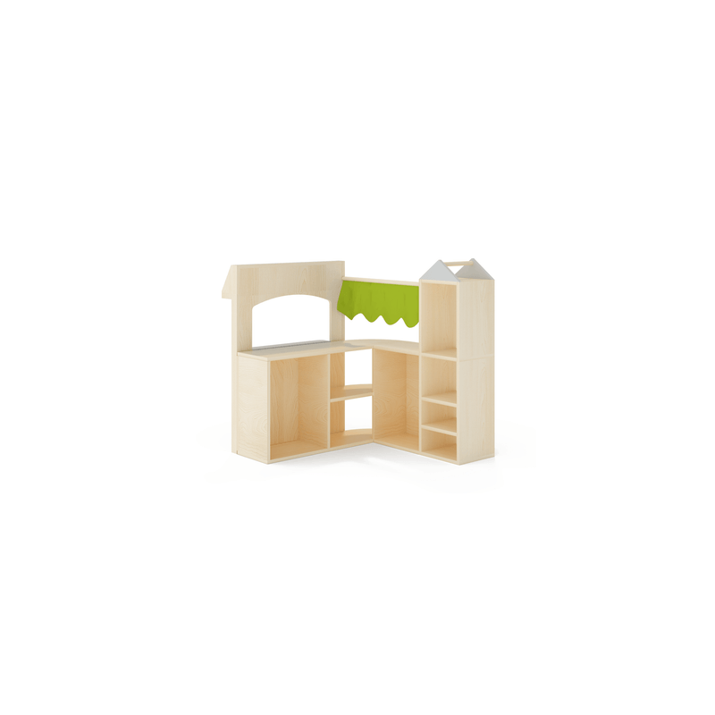 Meuble de jeu avec auvent