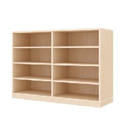 Meuble de rangement 8 cases 79 x 120 cm - Timéo