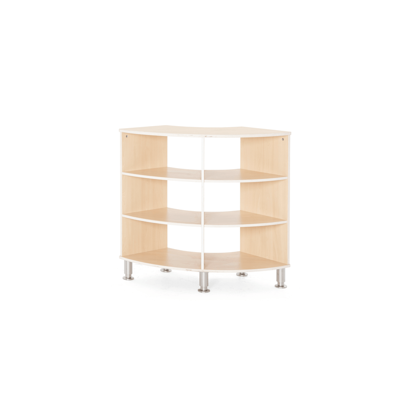 Meuble de rangement arrondi 6 cases - Lou