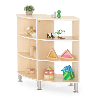 Meuble de rangement arrondi 6 cases - Lou