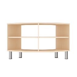 Meuble de rangement arrondi 4 cases - Blum