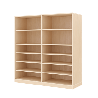 Armoire de rangement 12 cases - Léon