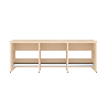 Banc de vestiaire 3 cases 90 cm - Maya
