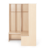 Vestiaire d'angle 6 places T1 - Mia