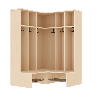 Vestiaire d'angle 6 places T1 - Mia
