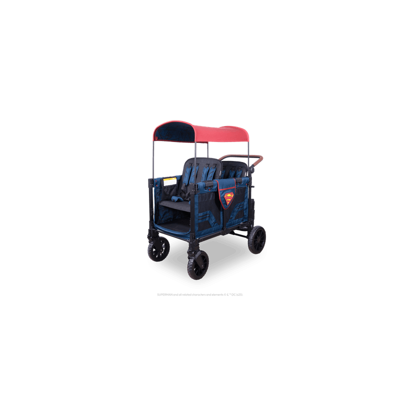 Poussette wagon 4 places - Superman - 6 mois +