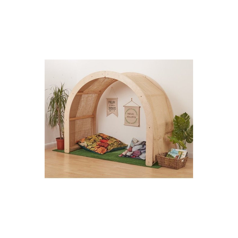 Cabane en arche intérieur