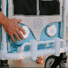 Poussette wagon 4 places - Volkswagen - 6 mois +
