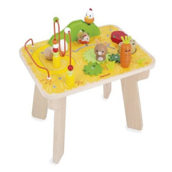 Table d'Activités Ferme en bois