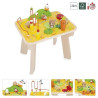 Table d'Activités Ferme en bois