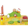 Table d'Activités Ferme en bois