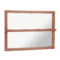 Miroir avec barre de maintien