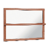 Miroir avec barre de maintien