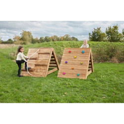 Set de 2 structures d'escalade