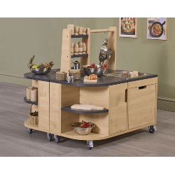 Cuisine de jeu - ilot central
