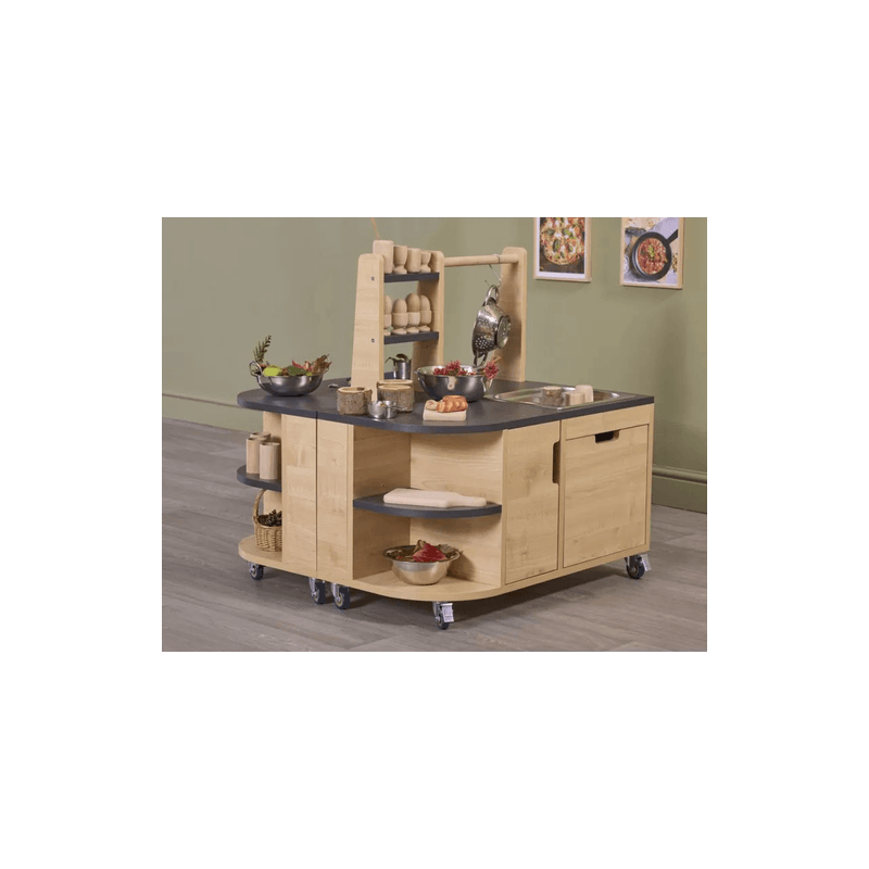 Cuisine de jeu - ilot central