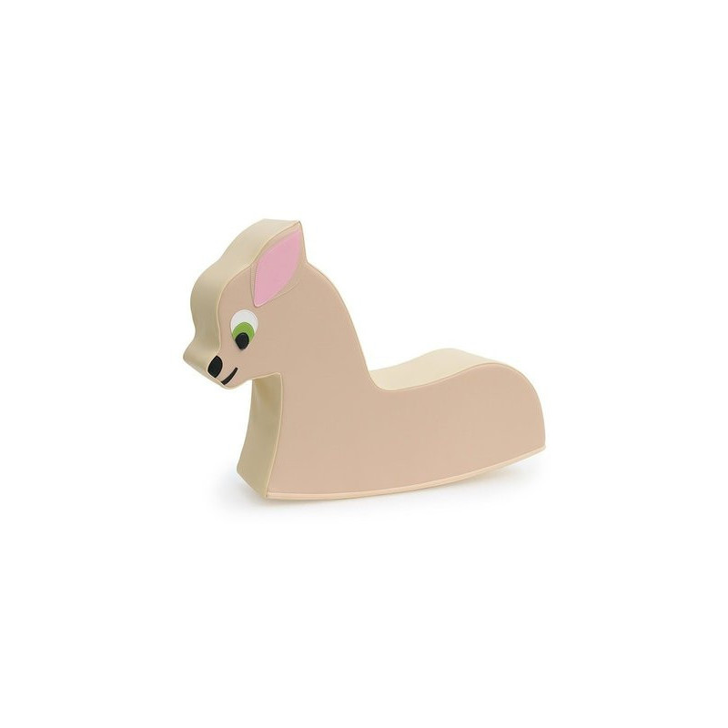 Cerf à bascule en mousse
