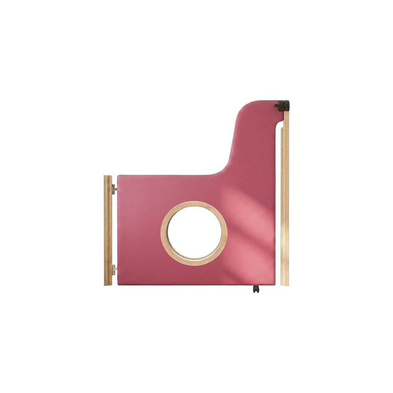 Portillon de séparation avec fenêtre oculus sur mesure