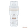 Biberon NUK en verre avec tétine en silicone - 120 ml