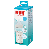 Biberon NUK en verre avec tétine en silicone - 120 ml