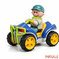 Personnage sur son quad - Tolo