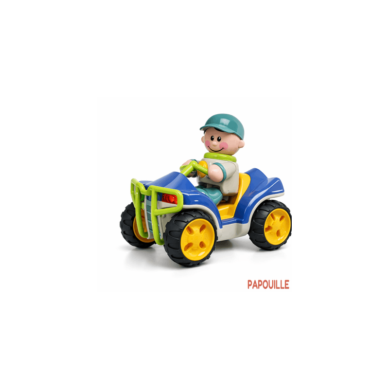 Personnage sur son quad - Tolo